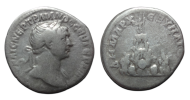 Trajanus - drachme Vulkaan (JUN2681)