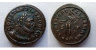 Constantius Chlorus - Genius Trier  imposant portret! (JUN2263)