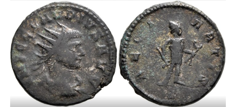 Claudius II - Vulcanus RARE and interesting!  (MA22116)