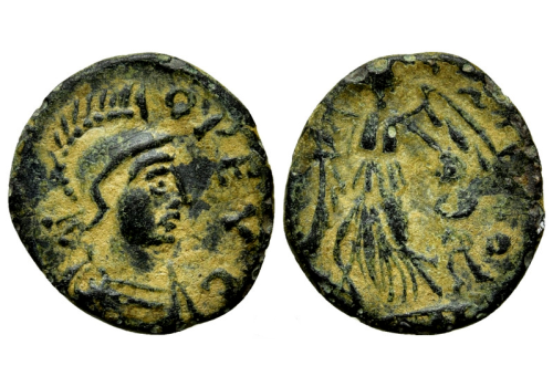 ZENO - coin with nice portrait!  (MA25103)