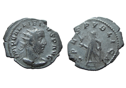 Gallienus  -  SPES PVBLICA Milaan (MA25105)