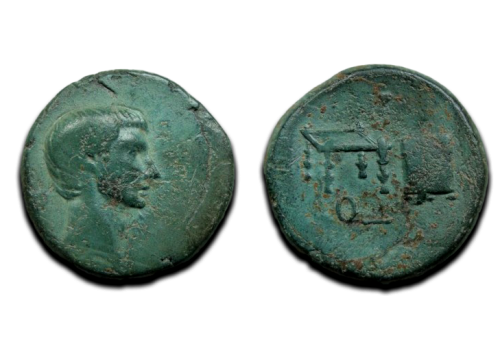 Gaius Sosius -  zeldzame munt van de generaal van Marcus Antonius! (MA25108)