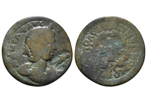 Annia Faustina -  derde vrouw van Elagabalus ZEER ZELDZAAM (MA2546)