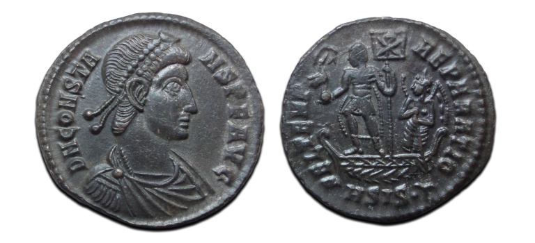 Constans - Victoria op schip 1100 jaar Rome ZELDZAAM (MA2603)