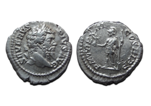 Septimius Severus - VIRTUS denarius (MA2607)