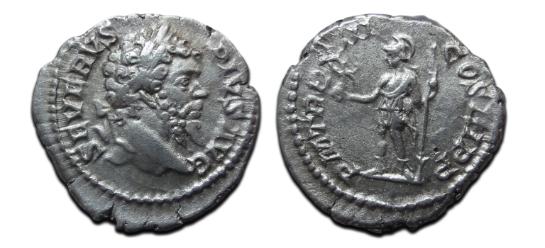 Septimius Severus - VIRTUS denarius (MA2607) Septimius Severus - VIRTUS denarius (MA2607)