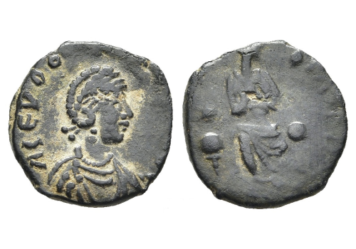 Eudocia - vrouw van Theodosius II zeer zeldzaam en mooi! (MA26100)