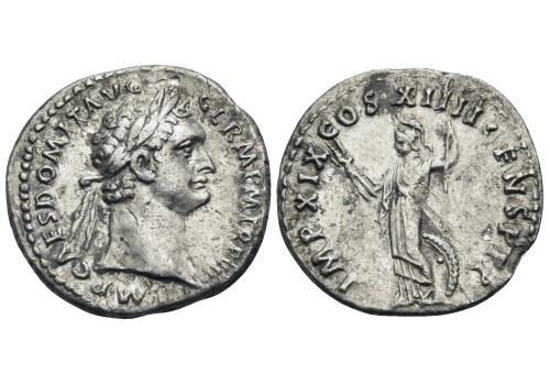 Domitianus- Minerva denarius (MA2622)