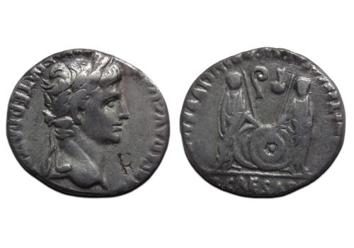 Augustus - denarius Caius en Lucius  (MA2689)