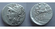 Romeinse republiek - denarius Lucius Appuleius Saturninus 104 v. Chr. (ME2201)