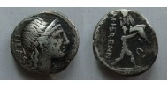 Roman republic - M. Herennius 108-107 BC (ME2240) Roman republic - M. Herennius 108-107 BC (ME2240)
