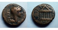 Livia -vrouw van Augustus Tempel zeer zeldzaam (ME2249)