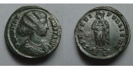 FAUSTA - vrouw van Constantijn met Constantijn II en Constantius II ZEER ZELDZAAM R4 (ME2253)