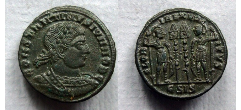 Constantinus II - gloria exercitvs (ME2281)