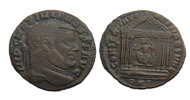 Maximianus  - Temple of Rome (ME25100)