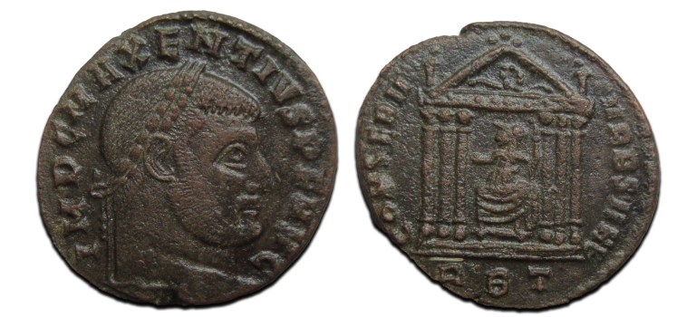 Maxentius  - Tempel van Rome! (ME25101)