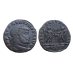 Maxentius - Castor and Pollux Ostia (ME2529)