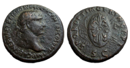 Trajanus - AS Dacisch schild zeldzaam! (ME2536)