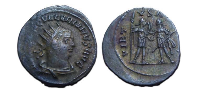 Valerianus I - Virtus Gallienus en Valerianus op keerzijde (ME2564)