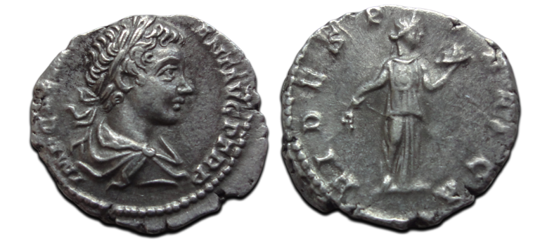 Caracalla -  Denarius FIDES (S2483)