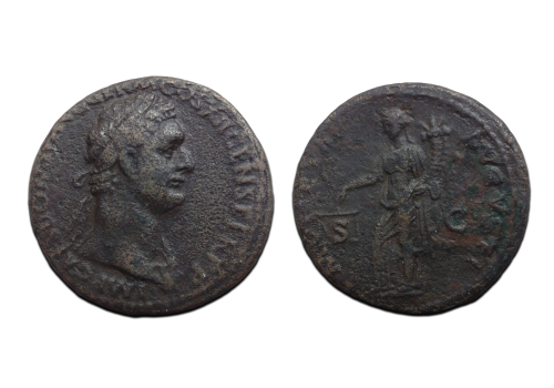 Domitianus- MONETA As (ME2635)