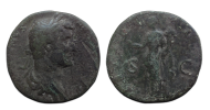 Hadrianus SESTERTIUS - Felicitas sestertius (ME2639) Hadrianus SESTERTIUS - Felicitas sestertius (ME2639)