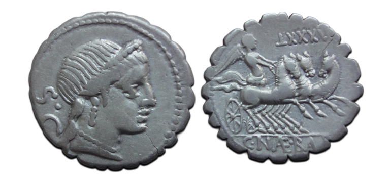 Romeinse republiek - denarius Naevius Balbus 79 v. Chr. (ME2645)