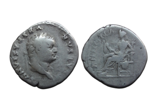 Titus - denarius Annona (ME2648) Titus - denarius Annona (ME2648)