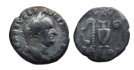 Vespasianus  - denarius AVGVR TRIPOT  (ME2649)