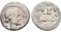 Julius Caesar - VENUS denarius (ME2650)