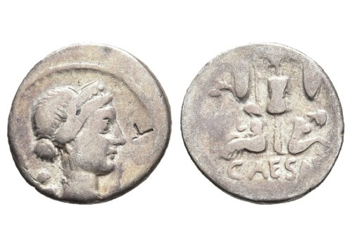 Caesar - VENUS denarius (ME2650)