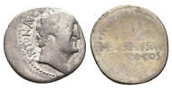 Marcus Antonius - denarius Silanus muntmeester ZELDZAAM (ME2652)