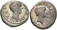 Lepidus - denarius met Octavianus! (ME2655)
