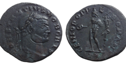 Constantius Chlorus - Genius populi Rome (ME2660)
