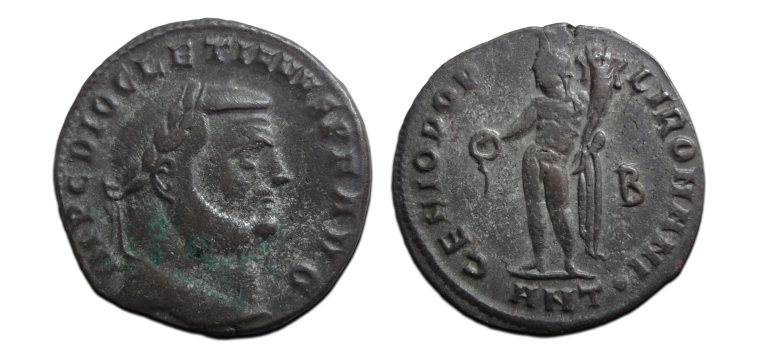 Diocletianus - Genio Antioch (ME2663) Diocletianus - Genio Antioch (ME2663)
