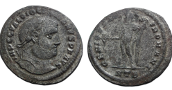 Diocletianus - Genio Heraclea verzilverd! (ME2666)