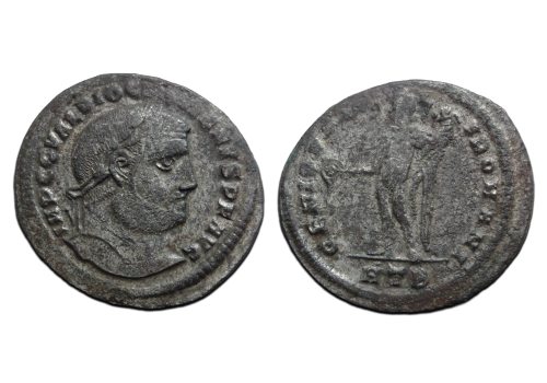 Diocletianus - Genio Heraclea verzilverd! (ME2666)
