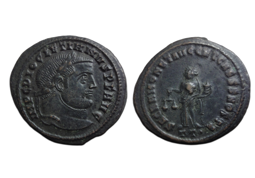 Diocletianus - SACRA MONET Ticinium Prachtig! (ME2667) Diocletianus - SACRA MONET Ticinium Prachtig! (ME2667)