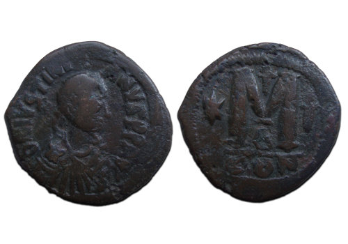 Justinian I - Follis (N2419) Justinian I - Follis (N2419)