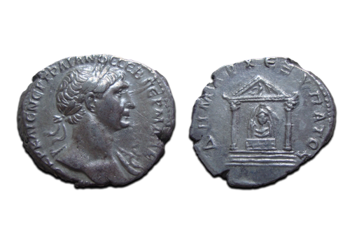 Trajanus - Tridrachme tempel van Artemis (N2520)