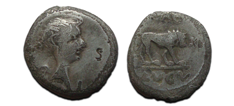 Fulvia -  first wife of Marc Antony rare (N2550)