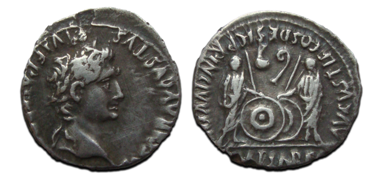 Augustus - denarius Caius en Lucius (N2551)