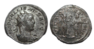 Gallienus - VICTORIA GERMAN zilver! (N2554) Gallienus - VICTORIA GERMAN zilver! (N2554)