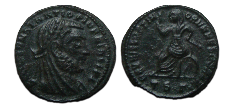Constantius Chlorus -DIVO CONSTANTIO very rare (N2560) Constantius Chlorus -DIVO CONSTANTIO very rare (N2560)