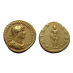 Hadrianus  -  Gouden Aureus Jupiter (N2573)