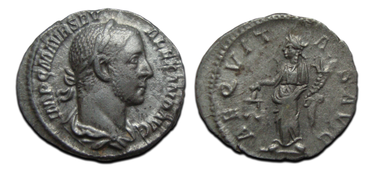 Severus Alexander - denarius AEQVITAS! (N2583)