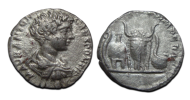 Caracalla-  Denarius DESTINATO IMPERAT laatste uitgave als CAESAR! (N2585))