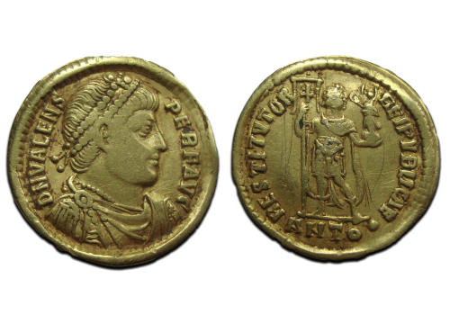 Valens - Solidus GOUD (O24108)