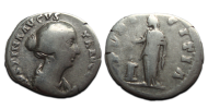 Faustina jr - denarius PUDICITIA (O2460)