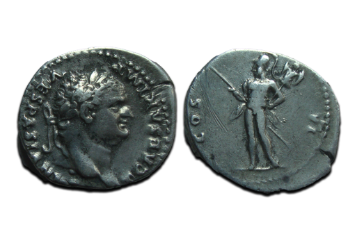 Titus - denarius MARS (O2498)